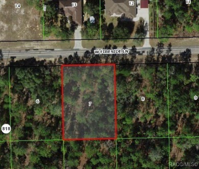 Half-acre lot in Citrus Springs offering a picturesque homesite on Pine Ridge Community Golf and Country Club in Florida - for sale on GolfHomes.com, golf home, golf lot