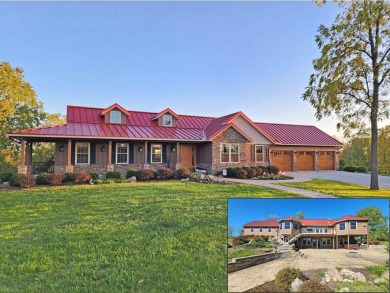 Immaculate custom home on 6.7 private acres w/mature trees & on Locust Hills Golf Club in Ohio - for sale on GolfHomes.com, golf home, golf lot