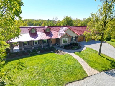 Immaculate custom home on 6.7 private acres w/mature trees & on Locust Hills Golf Club in Ohio - for sale on GolfHomes.com, golf home, golf lot