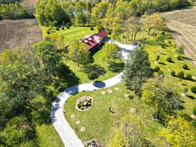 Immaculate custom home on 6.7 private acres w/mature trees & on Locust Hills Golf Club in Ohio - for sale on GolfHomes.com, golf home, golf lot