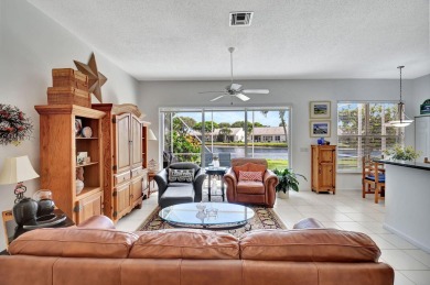 Enjoy this bright and airy 2 Bed, 2 Bath Lakefront Home with a on Aberdeen Golf and Country Club in Florida - for sale on GolfHomes.com, golf home, golf lot