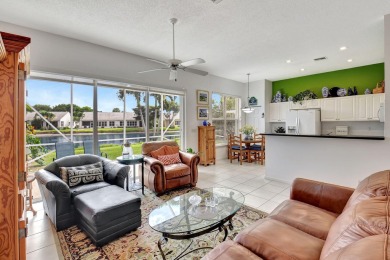 Enjoy this bright and airy 2 Bed, 2 Bath Lakefront Home with a on Aberdeen Golf and Country Club in Florida - for sale on GolfHomes.com, golf home, golf lot