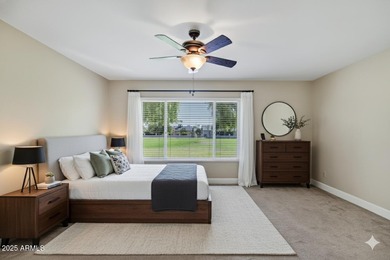 Perfectly positioned on the 12th hole of Ahwatukee Golf Club on Ahwatukee Country Club in Arizona - for sale on GolfHomes.com, golf home, golf lot