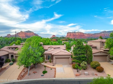 Single-level townhome, backing to open space, green belt, and on Canyon Mesa Country Club in Arizona - for sale on GolfHomes.com, golf home, golf lot