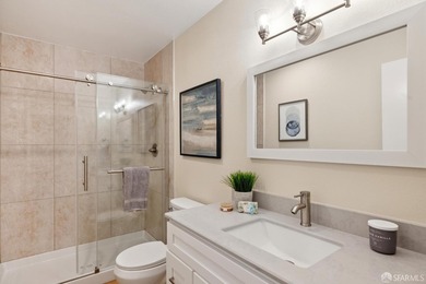 Set within the gated enclave of Lake Merced Hills, this spacious on San Francisco Golf Club in California - for sale on GolfHomes.com, golf home, golf lot