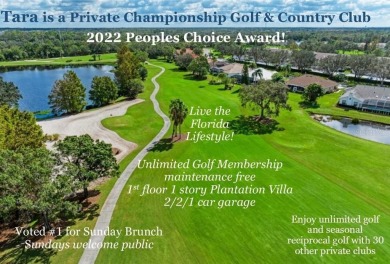 Gorgeous Lakefront Condo with Transferable Golf Membership and on Tara Golf and Country Club in Florida - for sale on GolfHomes.com, golf home, golf lot