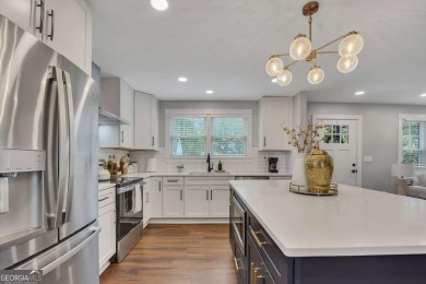 Step into this absolutely stunning, fully renovated home in the on East Lake Golf Club in Georgia - for sale on GolfHomes.com, golf home, golf lot