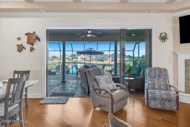 Experience the pinnacle of coastal living in this custom-built on Magnolia Greens Golf Plantation in North Carolina - for sale on GolfHomes.com, golf home, golf lot