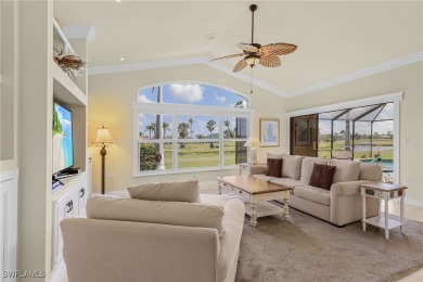 This home flows with charm, sunlight and lake views with privacy on Royal Tee Country Club in Florida - for sale on GolfHomes.com, golf home, golf lot