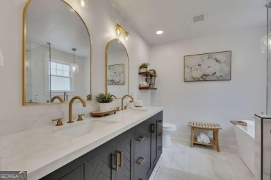 Step into this absolutely stunning, fully renovated home in the on East Lake Golf Club in Georgia - for sale on GolfHomes.com, golf home, golf lot
