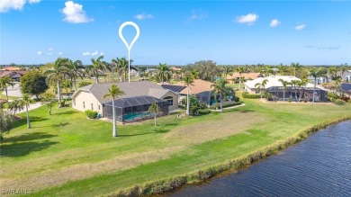 This home flows with charm, sunlight and lake views with privacy on Royal Tee Country Club in Florida - for sale on GolfHomes.com, golf home, golf lot