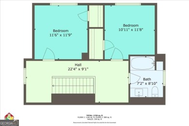 Step into this absolutely stunning, fully renovated home in the on East Lake Golf Club in Georgia - for sale on GolfHomes.com, golf home, golf lot