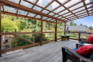 Frank Lloyd Wright-inspired Northwest contemporary with 4 on  in Washington - for sale on GolfHomes.com, golf home, golf lot