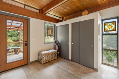 Frank Lloyd Wright-inspired Northwest contemporary with 4 on  in Washington - for sale on GolfHomes.com, golf home, golf lot