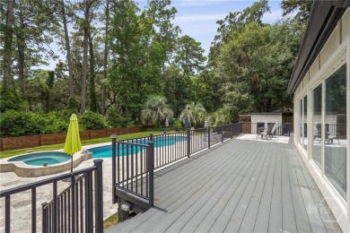 *SEE VIRTUAL TOUR* Exceptionally designed 5-bedroom, 3-bath home on Wilmington Island Club in Georgia - for sale on GolfHomes.com, golf home, golf lot