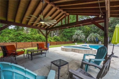 *SEE VIRTUAL TOUR* Exceptionally designed 5-bedroom, 3-bath home on Wilmington Island Club in Georgia - for sale on GolfHomes.com, golf home, golf lot