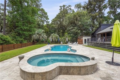 *SEE VIRTUAL TOUR* Exceptionally designed 5-bedroom, 3-bath home on Wilmington Island Club in Georgia - for sale on GolfHomes.com, golf home, golf lot