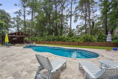 *SEE VIRTUAL TOUR* Exceptionally designed 5-bedroom, 3-bath home on Wilmington Island Club in Georgia - for sale on GolfHomes.com, golf home, golf lot