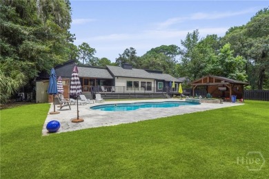 *SEE VIRTUAL TOUR* Exceptionally designed 5-bedroom, 3-bath home on Wilmington Island Club in Georgia - for sale on GolfHomes.com, golf home, golf lot