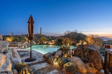 FULL GOLF MEMBERSHIP. 1.5-acre estate offers a lifestyle of on Desert Mountain Club - Apache Golf Course in Arizona - for sale on GolfHomes.com, golf home, golf lot