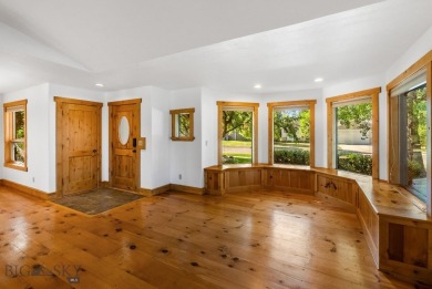 Situated along a quiet drive amongst quaking aspen groves and on Bridger Creek Golf Course in Montana - for sale on GolfHomes.com, golf home, golf lot