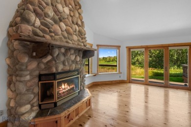 Situated along a quiet drive amongst quaking aspen groves and on Bridger Creek Golf Course in Montana - for sale on GolfHomes.com, golf home, golf lot