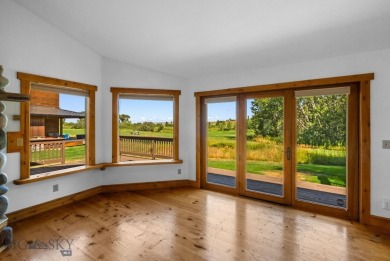Situated along a quiet drive amongst quaking aspen groves and on Bridger Creek Golf Course in Montana - for sale on GolfHomes.com, golf home, golf lot