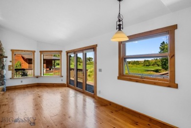 Situated along a quiet drive amongst quaking aspen groves and on Bridger Creek Golf Course in Montana - for sale on GolfHomes.com, golf home, golf lot
