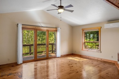 Situated along a quiet drive amongst quaking aspen groves and on Bridger Creek Golf Course in Montana - for sale on GolfHomes.com, golf home, golf lot