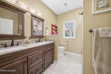 Coastal magnificence! This gorgeous brick home on nearly one on Sound Golf Links at Albemarle Plantation in North Carolina - for sale on GolfHomes.com, golf home, golf lot