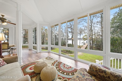 Coastal magnificence! This gorgeous brick home on nearly one on Sound Golf Links at Albemarle Plantation in North Carolina - for sale on GolfHomes.com, golf home, golf lot