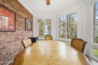 Coastal magnificence! This gorgeous brick home on nearly one on Sound Golf Links at Albemarle Plantation in North Carolina - for sale on GolfHomes.com, golf home, golf lot