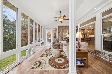 Coastal magnificence! This gorgeous brick home on nearly one on Sound Golf Links at Albemarle Plantation in North Carolina - for sale on GolfHomes.com, golf home, golf lot