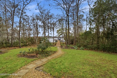 Coastal magnificence! This gorgeous brick home on nearly one on Sound Golf Links at Albemarle Plantation in North Carolina - for sale on GolfHomes.com, golf home, golf lot