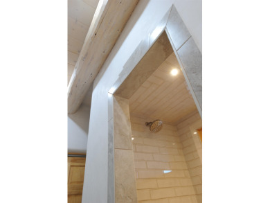 This is a remarkable custom home built in 2025 by renowned local on Taos Country Club in New Mexico - for sale on GolfHomes.com, golf home, golf lot