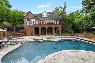Luxury meets lifestyle in this exceptional estate located in on Sedgefield Golf Course in North Carolina - for sale on GolfHomes.com, golf home, golf lot