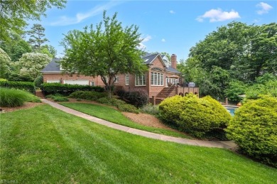 Luxury meets lifestyle in this exceptional estate located in on Sedgefield Golf Course in North Carolina - for sale on GolfHomes.com, golf home, golf lot
