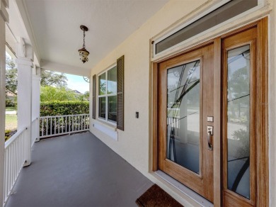 A charming three-bedroom, two-bath, desirable two-car side entry on The River Club in Florida - for sale on GolfHomes.com, golf home, golf lot