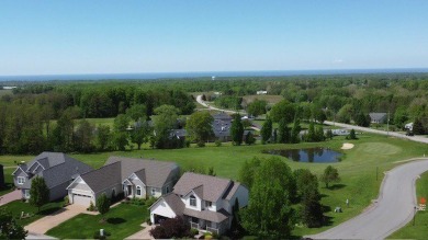 Beautiful home with spectacular views of Lake Erie & sunsets on Harbor Ridge Golf Course in Pennsylvania - for sale on GolfHomes.com, golf home, golf lot