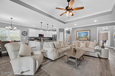 SINGLE LEVEL & MOVE-IN READY! This 3 Bedroom, 2 Bath, Double car on Oyster Bay Golf Links in North Carolina - for sale on GolfHomes.com, golf home, golf lot