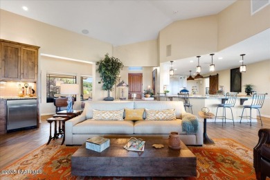 Custom home in The Estates at Prescott Lakes offering panoramic on Prescott Lakes Golf and Country Club in Arizona - for sale on GolfHomes.com, golf home, golf lot