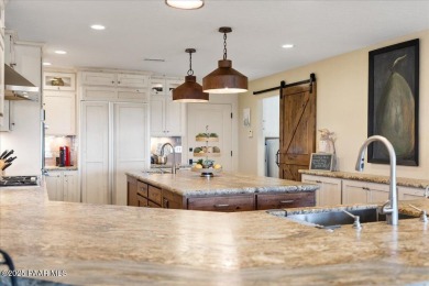 Custom home in The Estates at Prescott Lakes offering panoramic on Prescott Lakes Golf and Country Club in Arizona - for sale on GolfHomes.com, golf home, golf lot