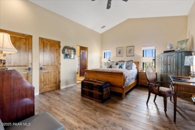 Custom home in The Estates at Prescott Lakes offering panoramic on Prescott Lakes Golf and Country Club in Arizona - for sale on GolfHomes.com, golf home, golf lot