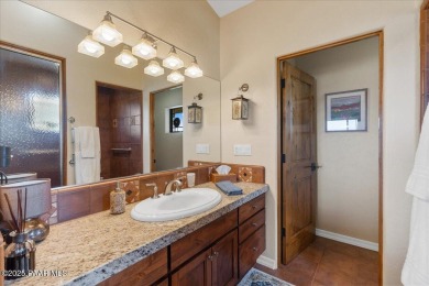Custom home in The Estates at Prescott Lakes offering panoramic on Prescott Lakes Golf and Country Club in Arizona - for sale on GolfHomes.com, golf home, golf lot