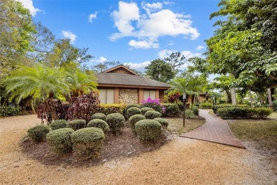 Discover a rare, tropical, secret garden within the gated on Martin Downs Country Club in Florida - for sale on GolfHomes.com, golf home, golf lot