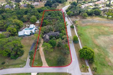 Discover a rare, tropical, secret garden within the gated on Martin Downs Country Club in Florida - for sale on GolfHomes.com, golf home, golf lot