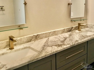 Welcome Home! This totally upgraded & renovated 2/2 west-end on Pensacola Country Club in Florida - for sale on GolfHomes.com, golf home, golf lot