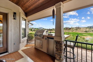 Custom home in The Estates at Prescott Lakes offering panoramic on Prescott Lakes Golf and Country Club in Arizona - for sale on GolfHomes.com, golf home, golf lot