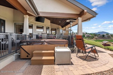 Custom home in The Estates at Prescott Lakes offering panoramic on Prescott Lakes Golf and Country Club in Arizona - for sale on GolfHomes.com, golf home, golf lot