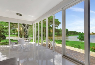 Spectacular contemporary condo features cinematic water views on Broken Sound Golf and Club  in Florida - for sale on GolfHomes.com, golf home, golf lot